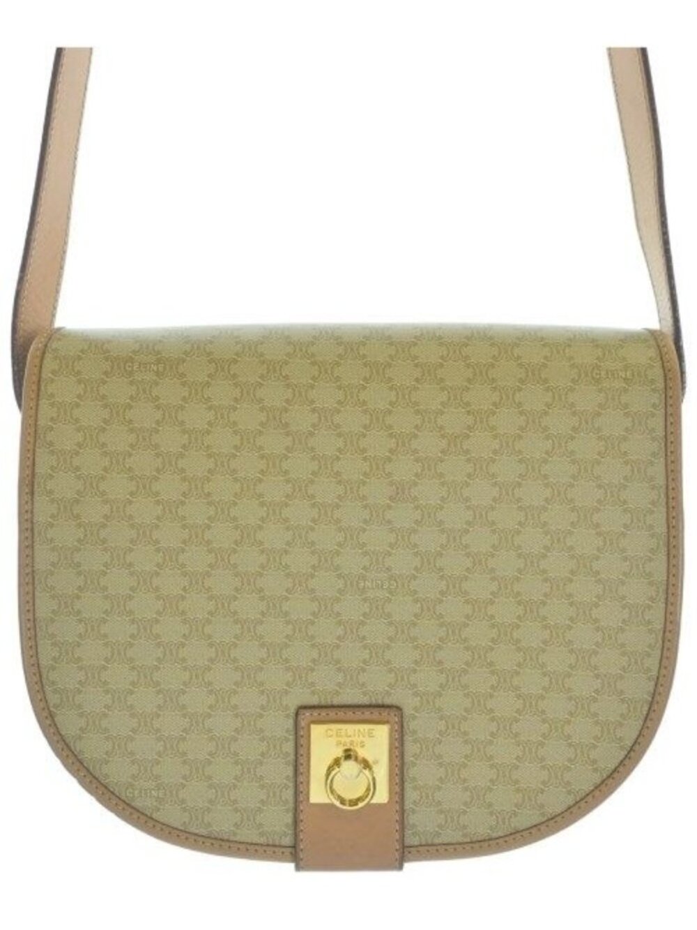 Celine Macadam Pattern Shoulder Bag